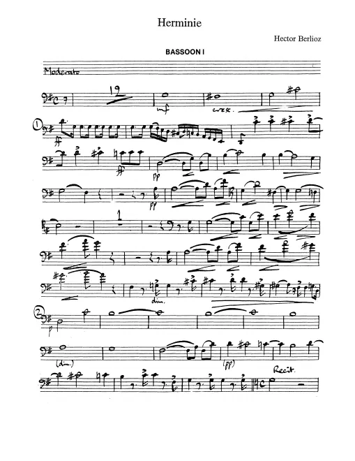 Bassoon 1, 2