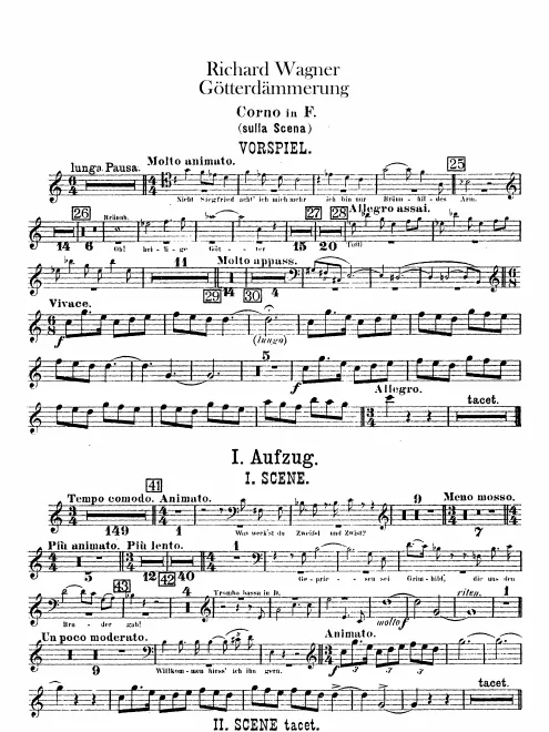 Horn 1 (F, Offstage)