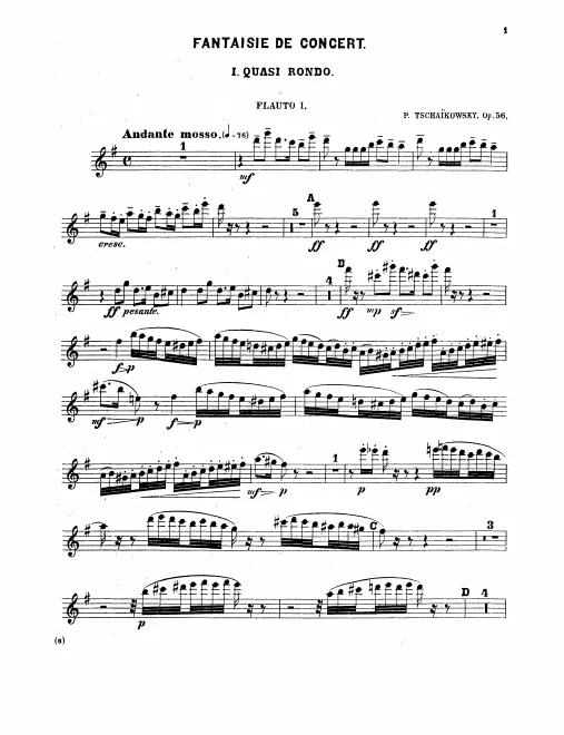 Flute 1, 2, 3