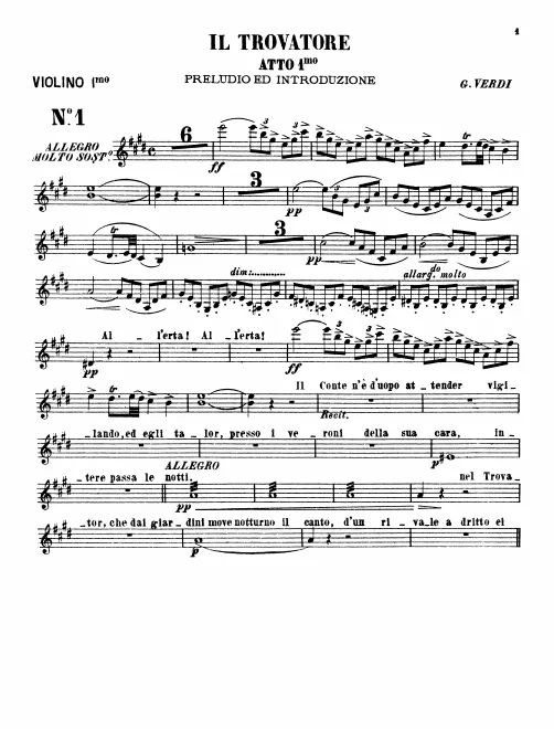 Violins I