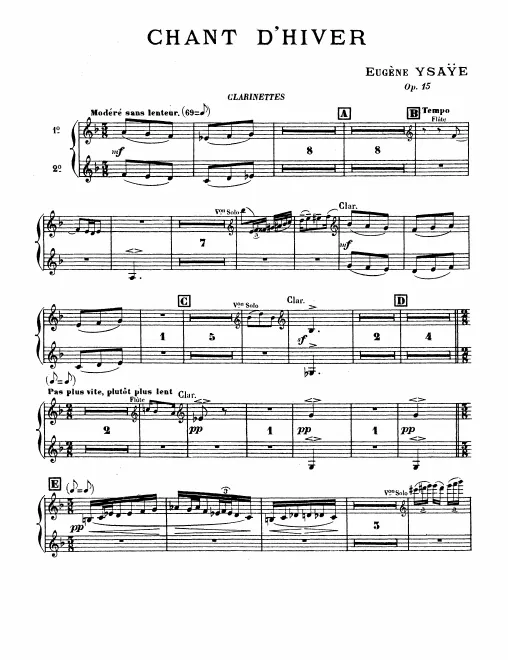 Clarinet 1/2 (A)