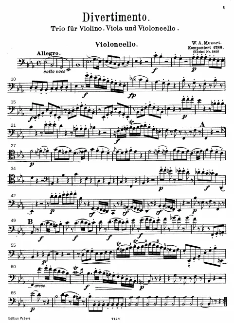 Cello Part