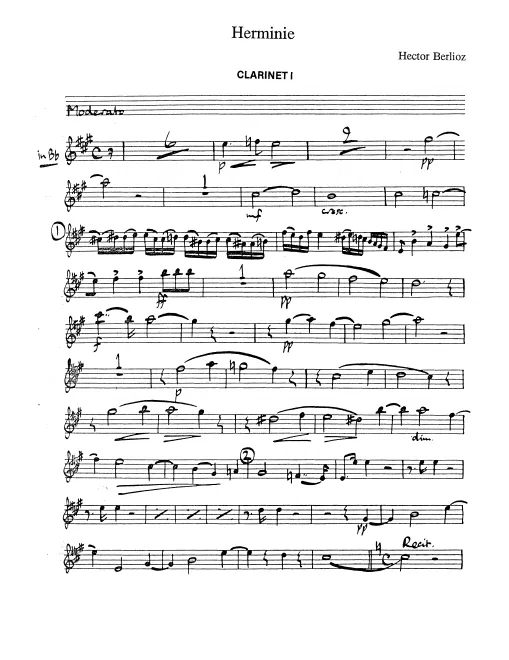 Clarinet 1, 2 (B)