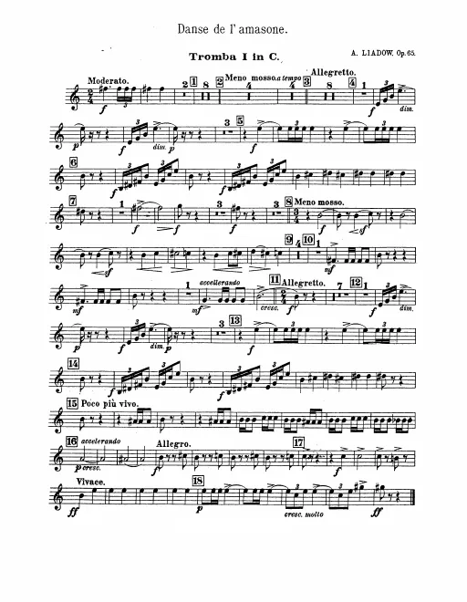Trumpet 1, 2, 3 (C)