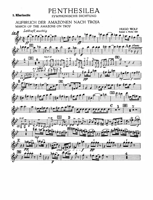 Clarinet 1, 2 (B)