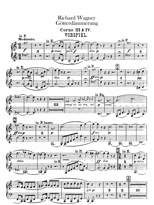 Horn 3/4 (F/E/E/B/B basso/C)