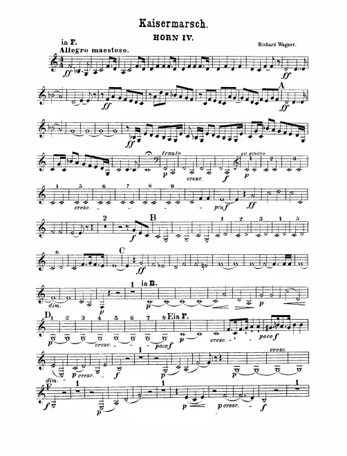 Horn 4 (F)