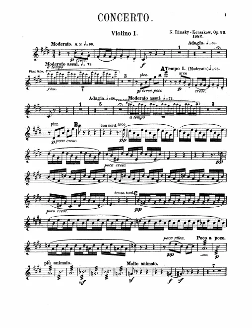 Violins I