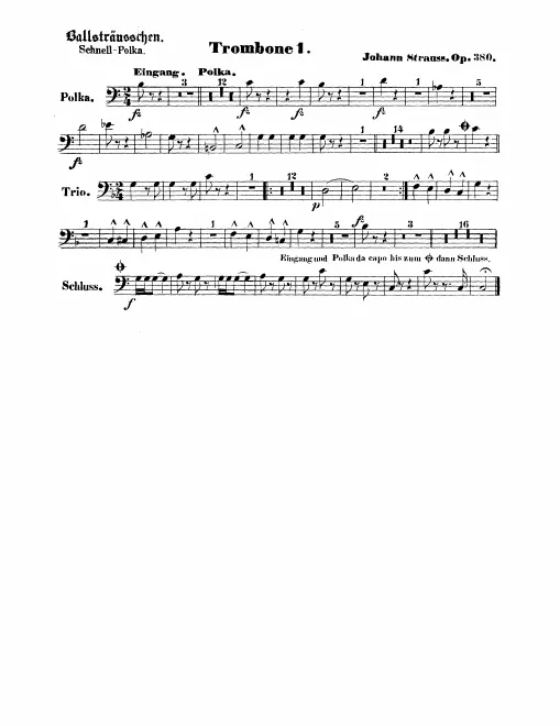 Trombone 1, 2, 3