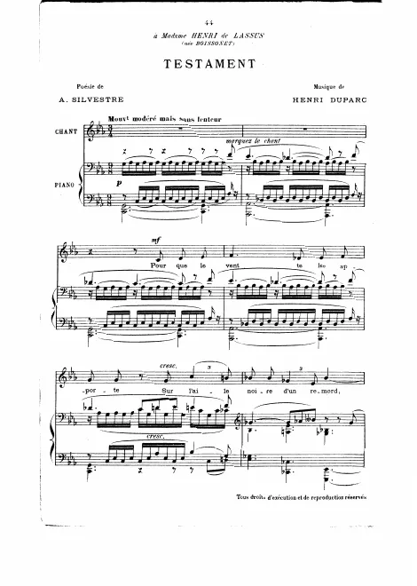Complete Score (Original key - alternate scan)