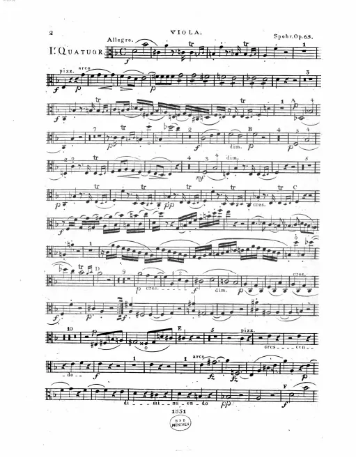 Quartet 1 - Viola