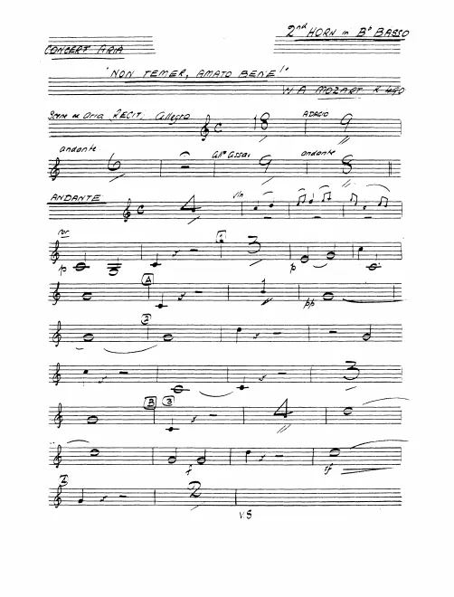 Horn 2 (B basso)