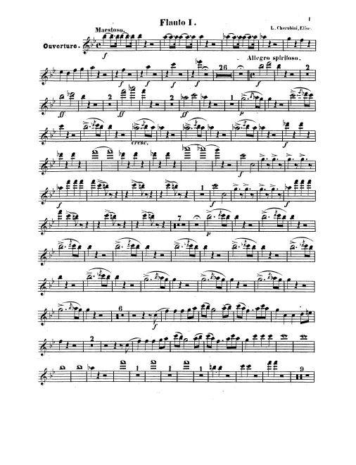Flute 1, 2