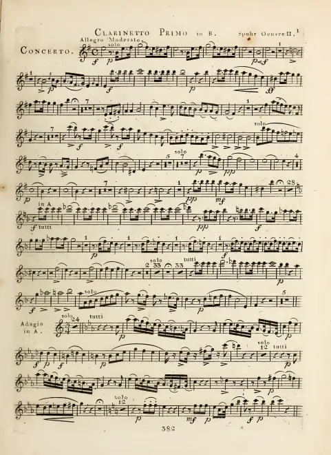 Clarinet 1, 2 (B, A)