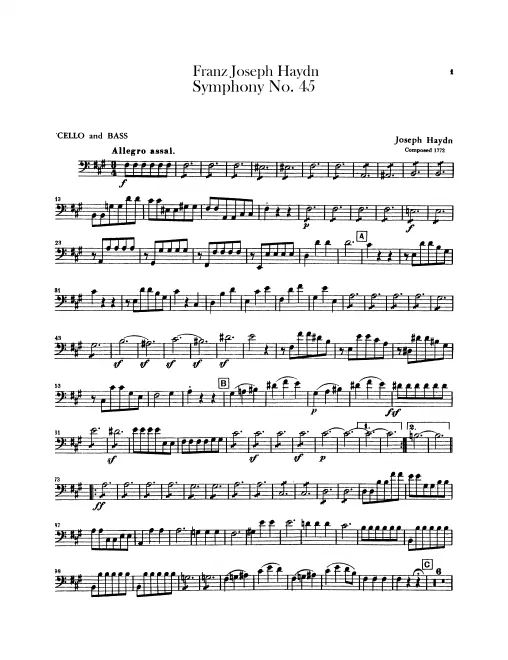 Cellos/Basses