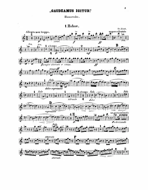 Oboe 1, 2