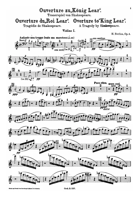 Violins I