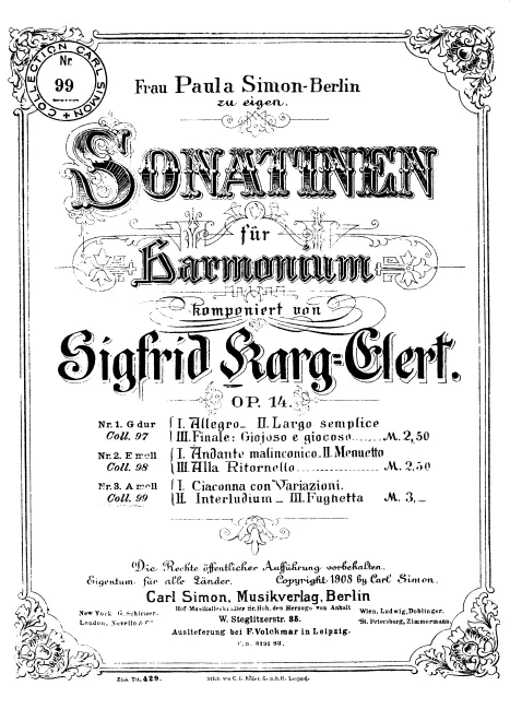 3. Sonatina in