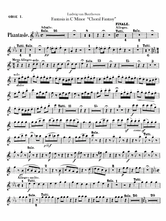 Oboe 1, 2