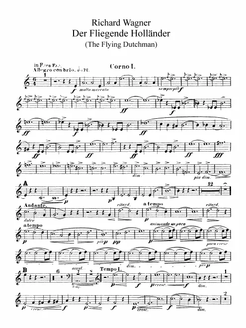 Horn 1 (E/F/G/A)