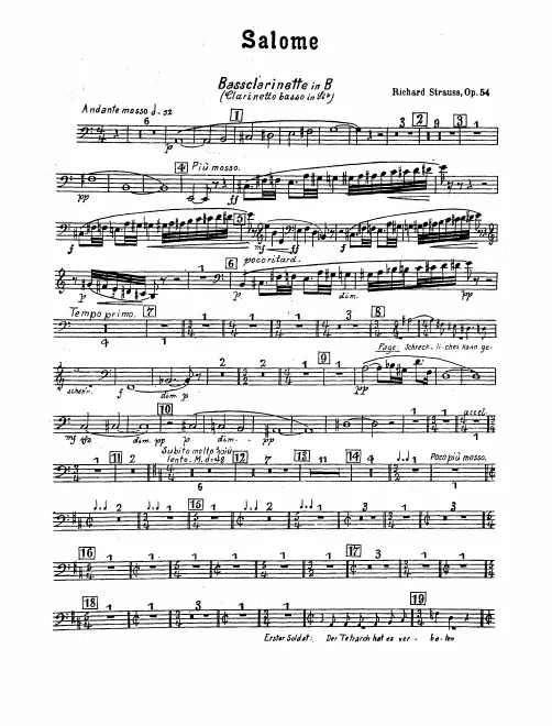 Bass Clarinet (B)
