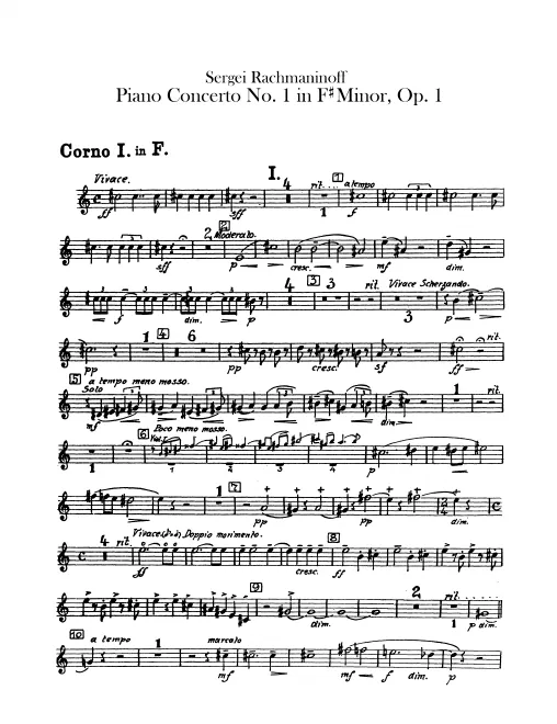 Horn 1 (F)