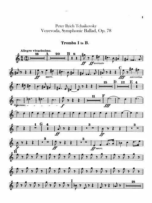 Trumpet 1, 2 (B)