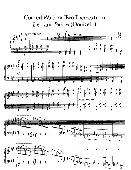 3. Valse de concert sur deux motifs de Lucia et Parisina