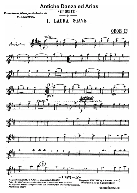 Oboe 1, 2