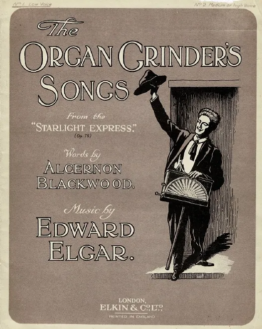 Complete Score (The Organ Grinder's Songs, for low voice)