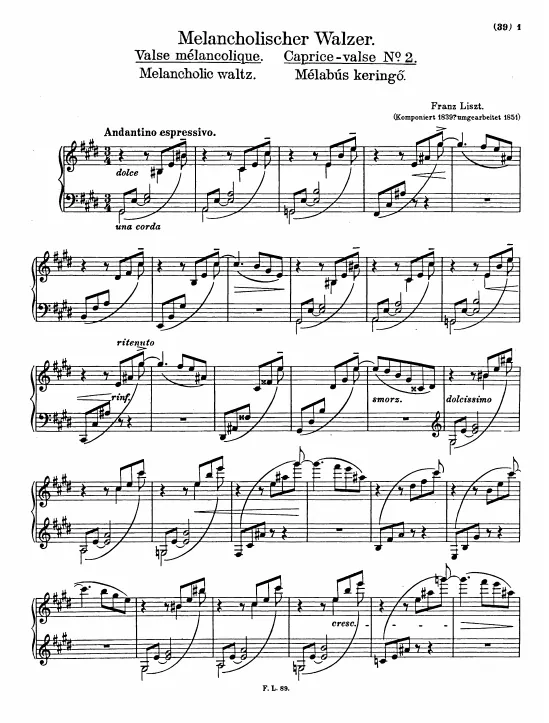 2. Valse mélancolique