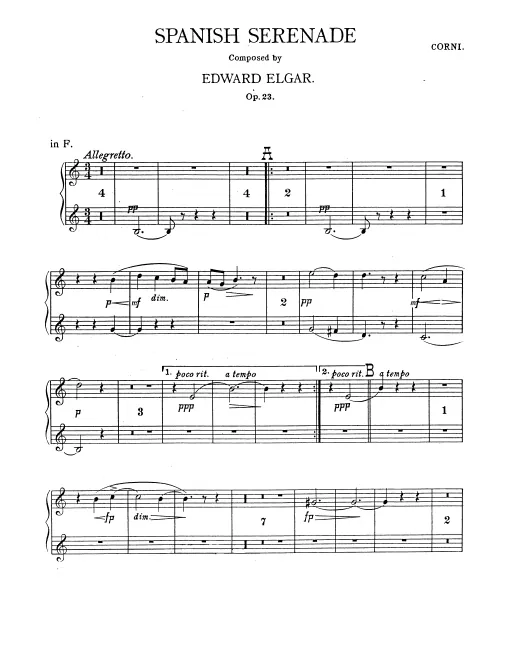 Horn 1, 2 (F)