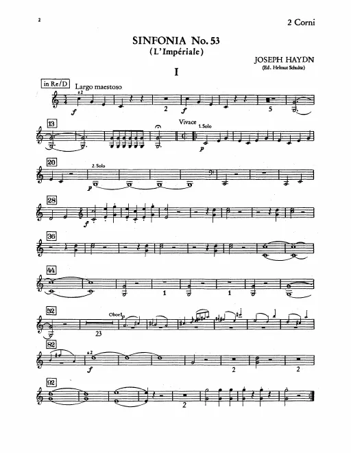 Horn 1/2 (D/A)
