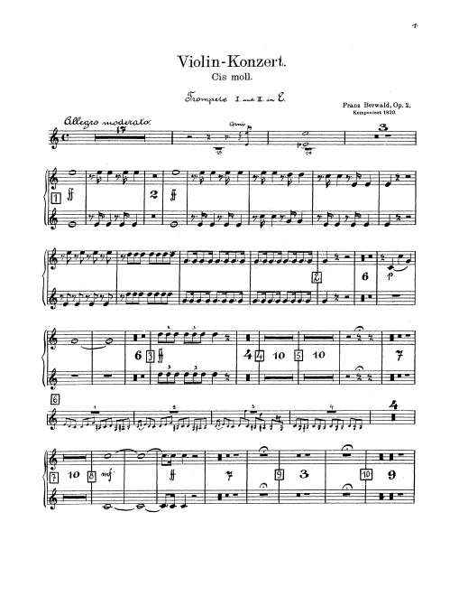 Trumpet 1, 2 (E)