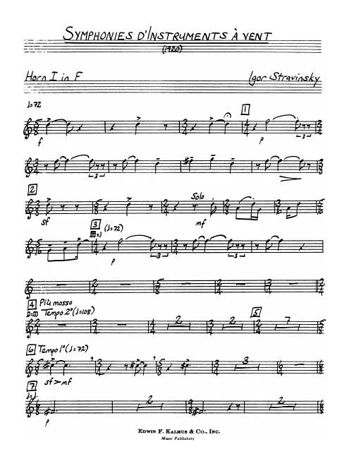 Horn 1 (F)