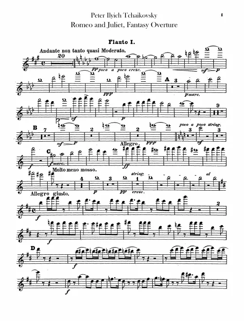 Flute 1, 2