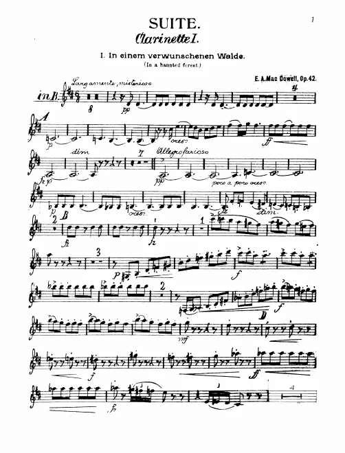 Clarinet 1, 2 (A/B)
