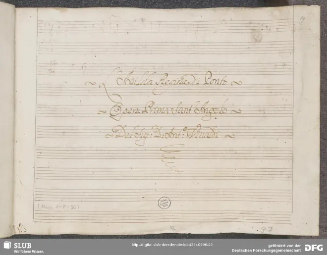 16 Arias (condensed score)
