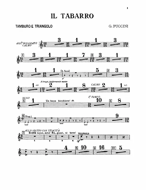 Snare Drum/Triangle