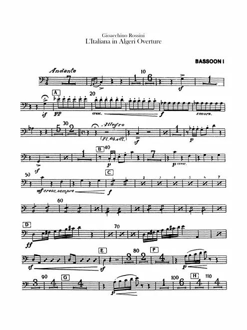 Bassoon 1, 2