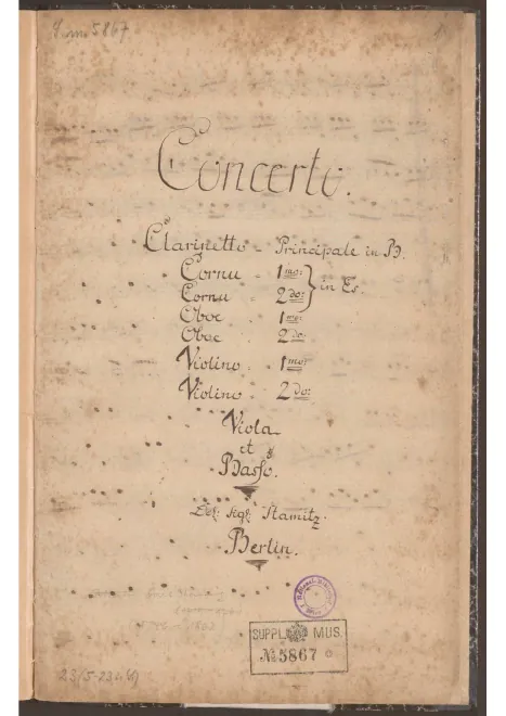 Orchestral Parts