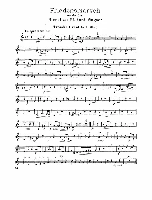 Trumpet 1, 2, 3/4 (F)