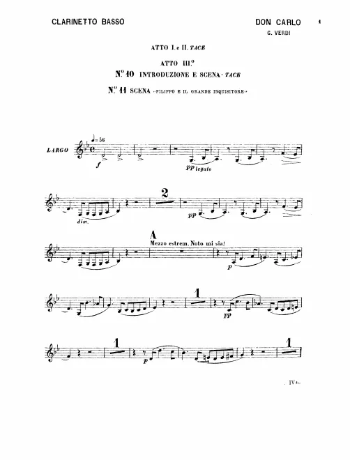 Bass Clarinet