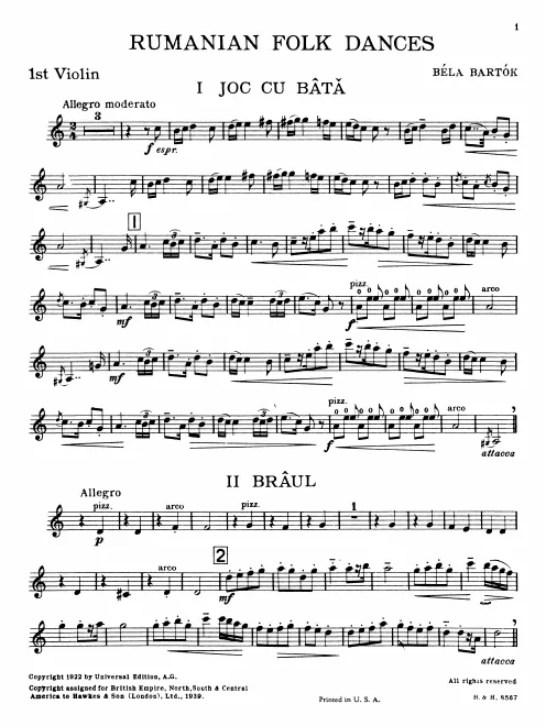 Violins I