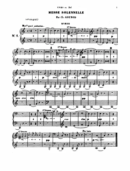 Horn 1/2, 3/4