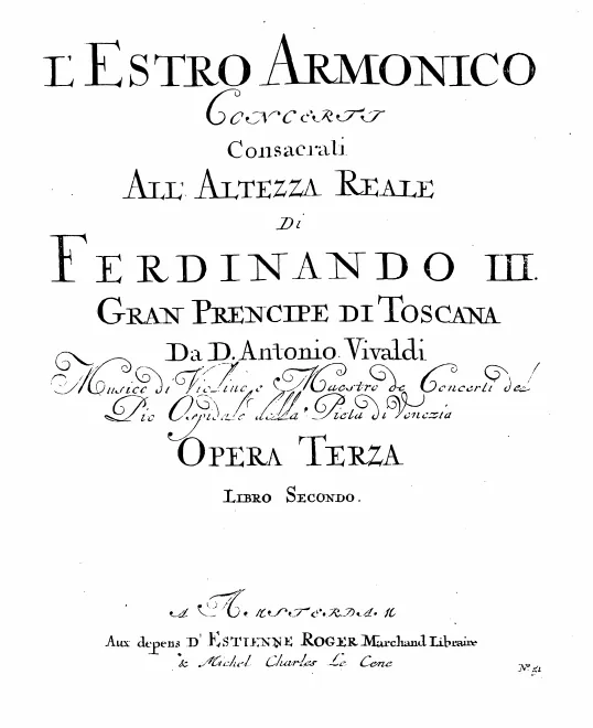 Violins II (concertato e ripieno)