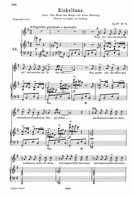Complete Score (original / low key, )