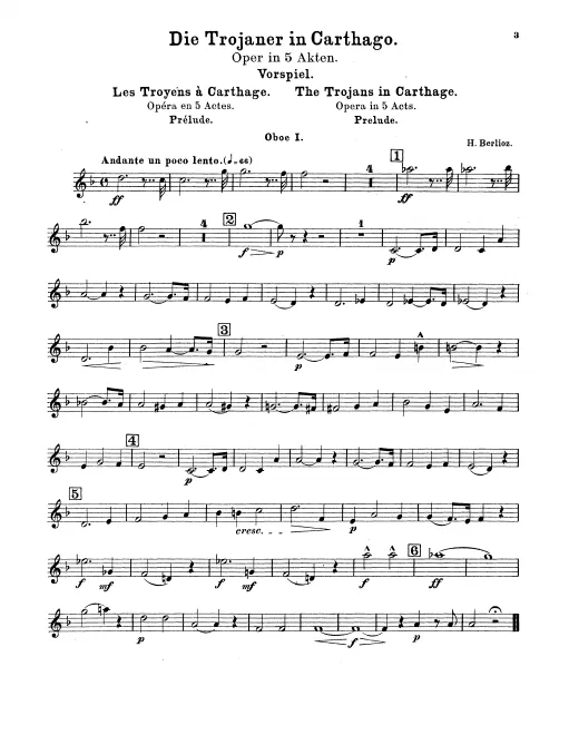 Oboe 1, 2