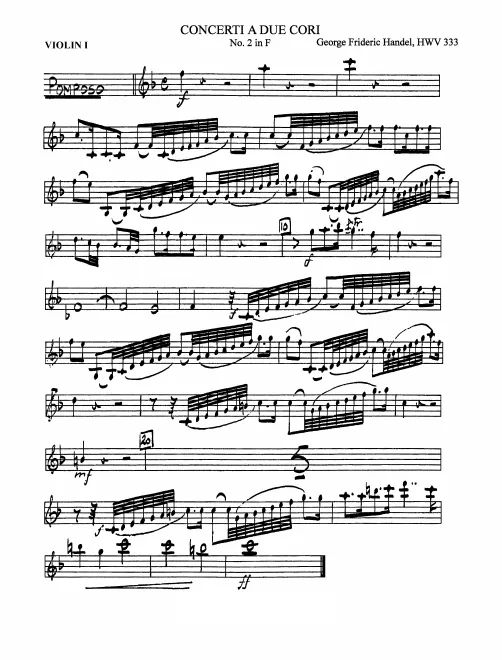 Violins I