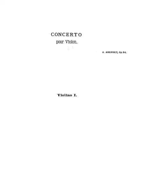 Violins I